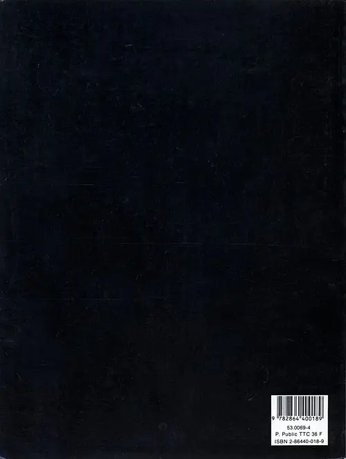 Verso de l'album Paru dans Le Monde