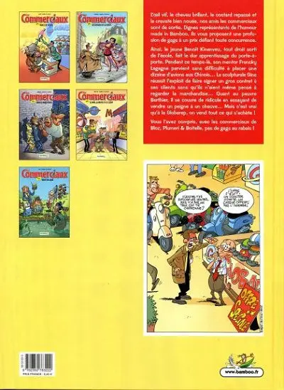 Verso de l'album Les Commerciaux Tome 5 Vente en ligne