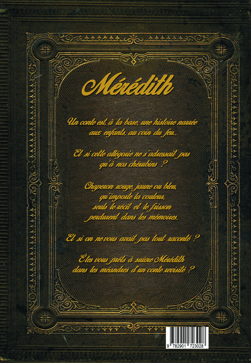 Verso de l'album Mérédith