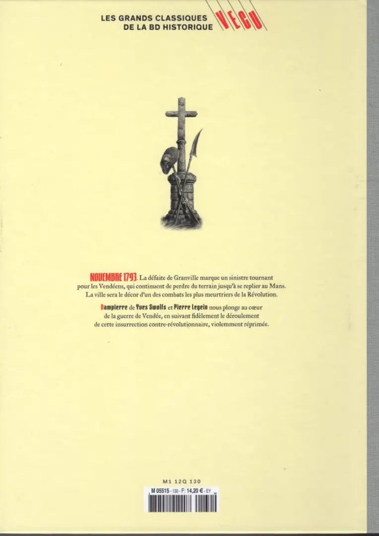 Verso de l'album Les grands Classiques de la BD Historique Vécu - La Collection Tome 131 Dampierre - Tome V : Le Cortège maudit