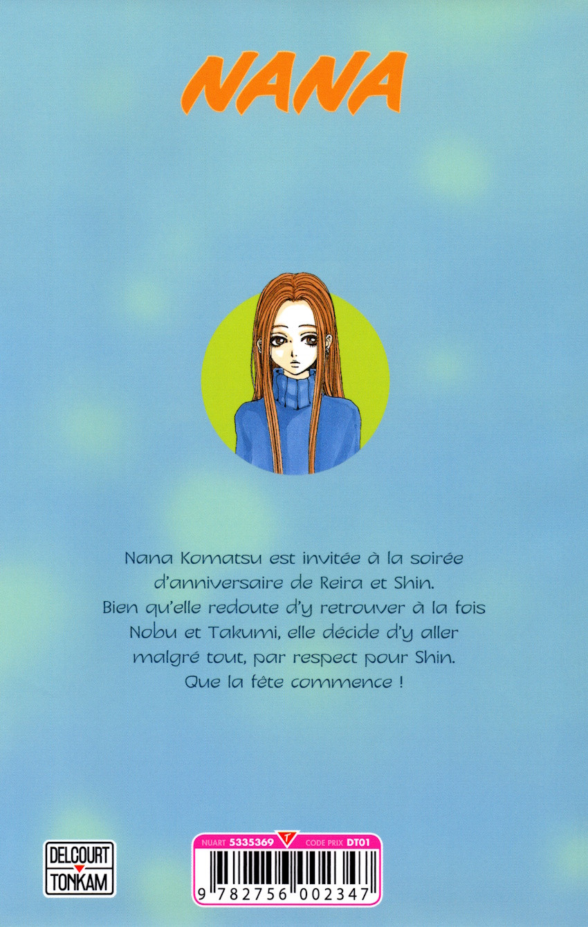 Verso de l'album Nana 13