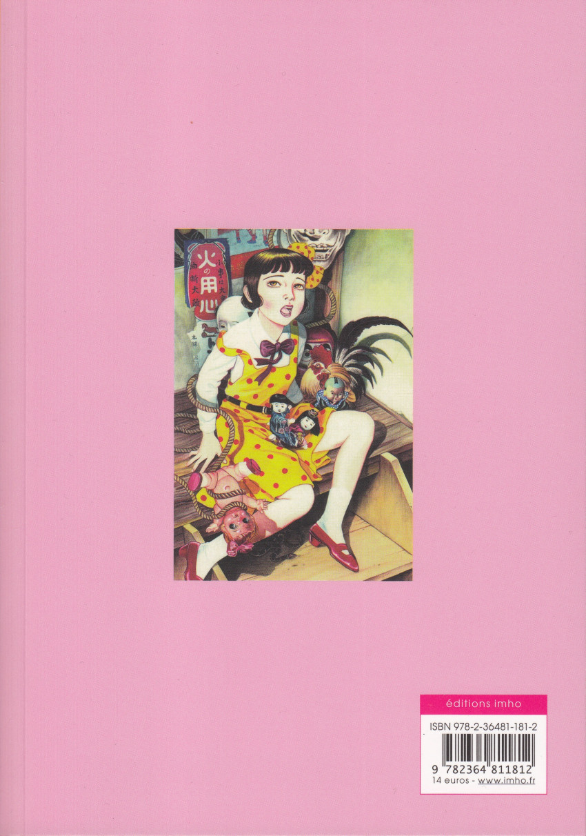 Verso de l'album La Jeune fille aux camélias