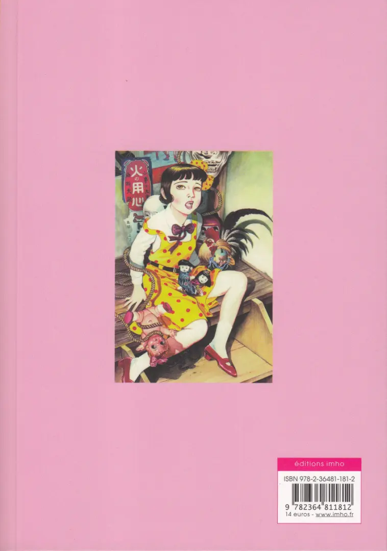 Verso de l'album La Jeune fille aux camélias