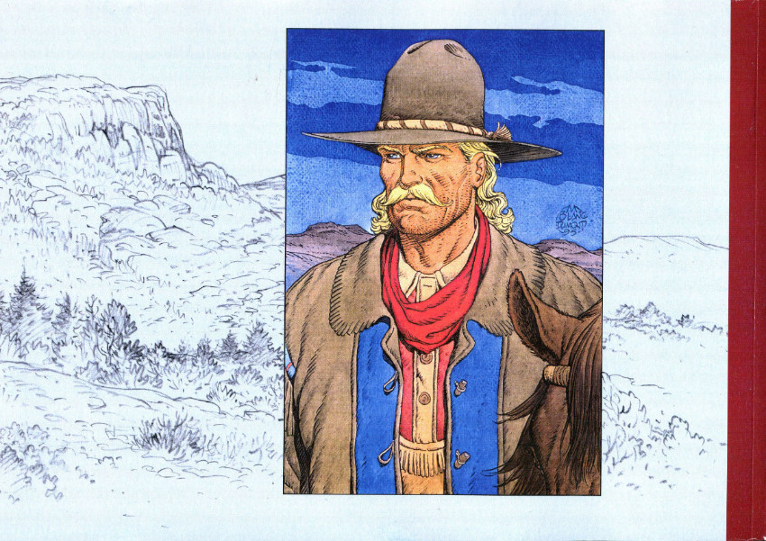 Verso de l'album Michel Blanc-Dumont - Rétrospective Le 11e chapitre