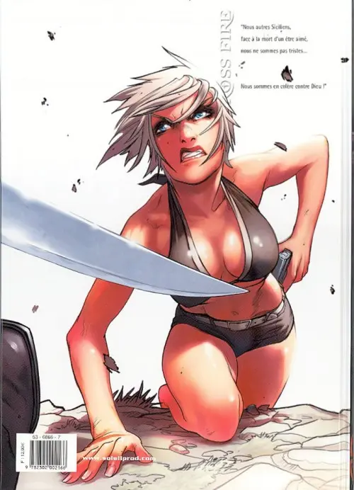 Verso de l'album Cross Fire Tome 3 Mourir et laisser vivre