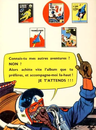 Verso de l'album Les aventures de Dan Cooper Tome 6 Coup d'audace