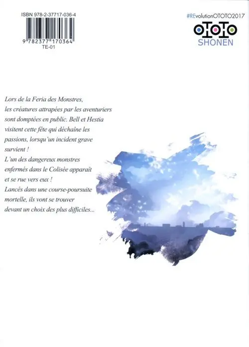 Verso de l'album Dan Machi - La Légende des Familias 2