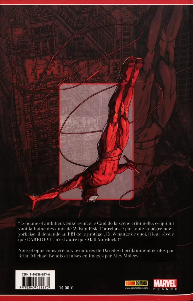 Verso de l'album Daredevil Tome 5 Le scoop