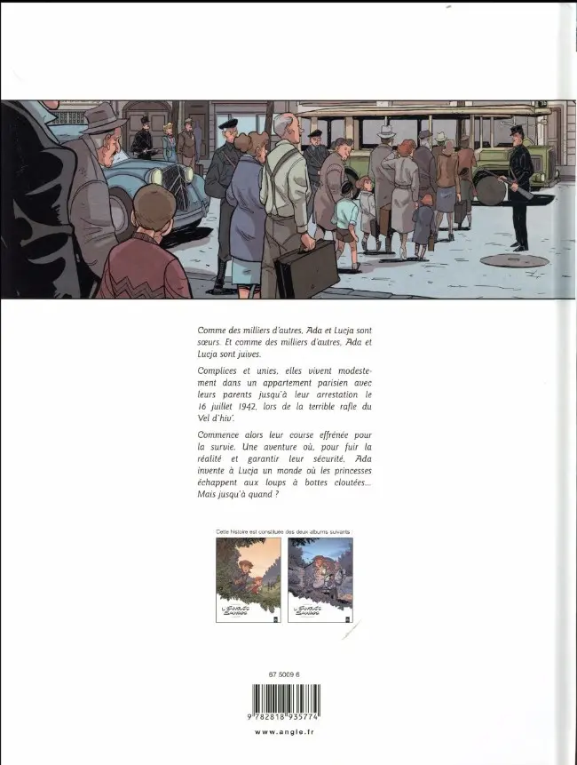 Verso de l'album L'Envolée sauvage Histoire complète Volume 2