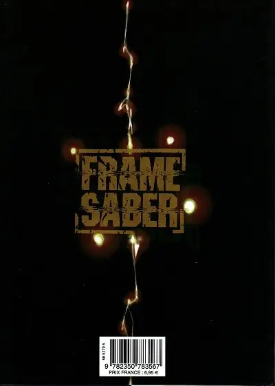 Verso de l'album Frame saber 03