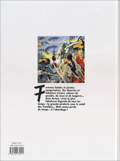 Verso de l'album Les Furies