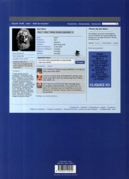 Verso de l'album 300 millions d'amis