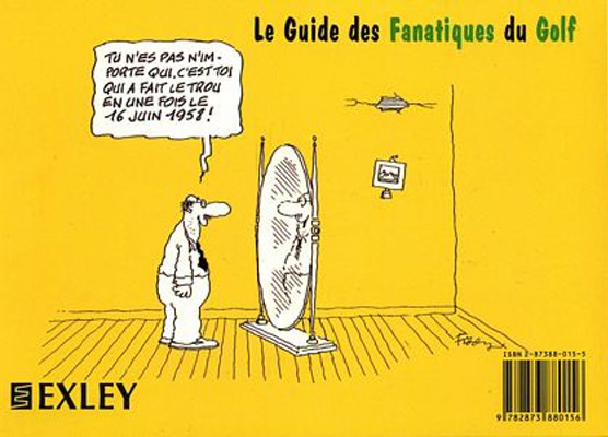 Verso de l'album Le Guide des Fanatiques Tome 3 Le Guide des Fanatiques du Golf