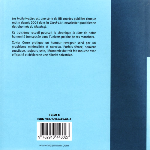 Verso de l'album Les Indégivrables Tome 3 Un léger tassement conjoncturel mais les fondamentaux sont bons