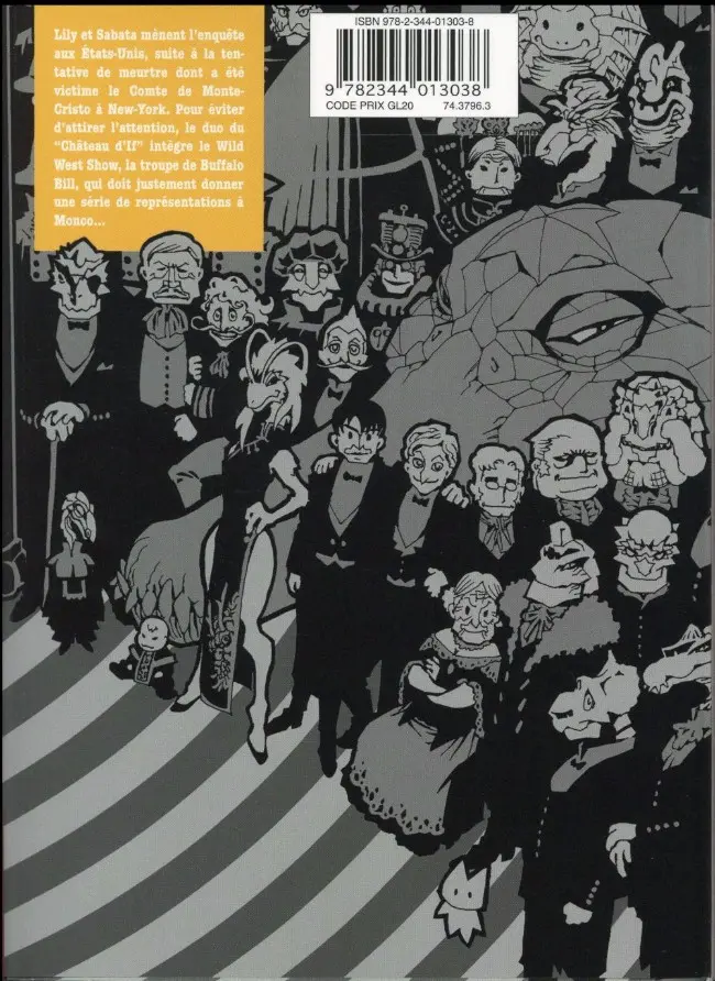 Verso de l'album Jabberwocky 7