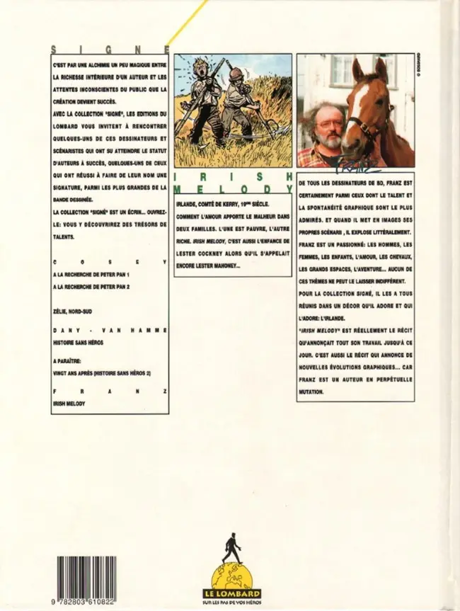 Verso de l'album Lester Cockney Irish Melody