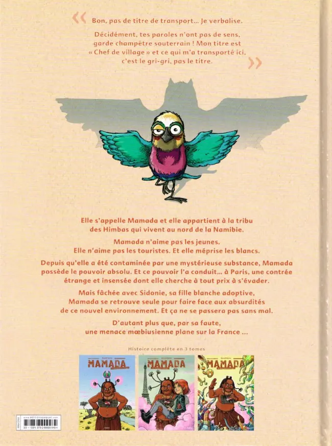 Verso de l'album Mamada Tome 3 Abracadabrante errante