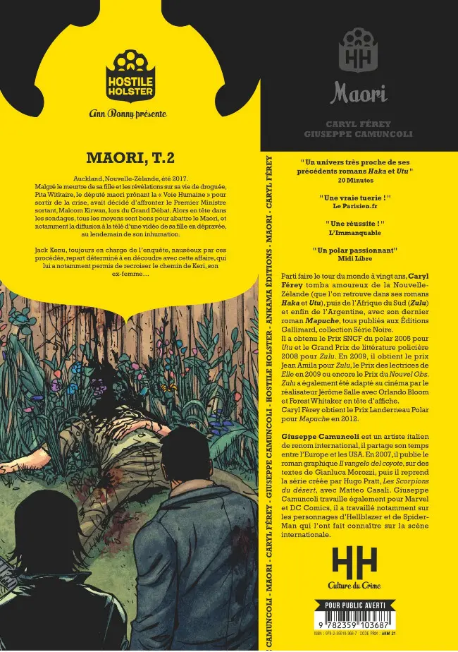 Verso de l'album Maori Tome 2 Keri