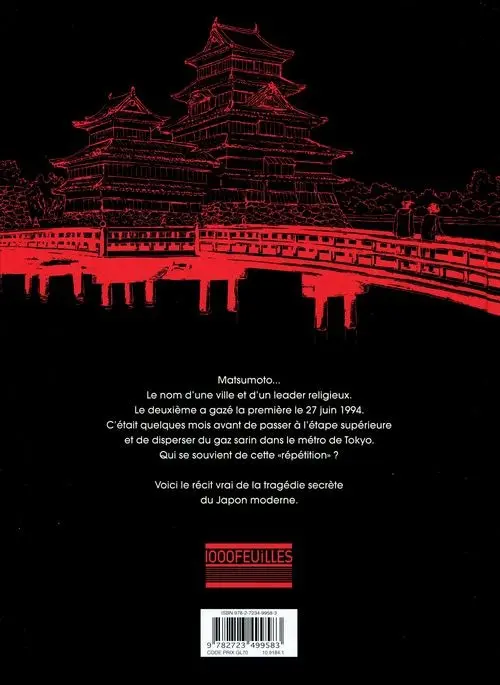Verso de l'album Matsumoto