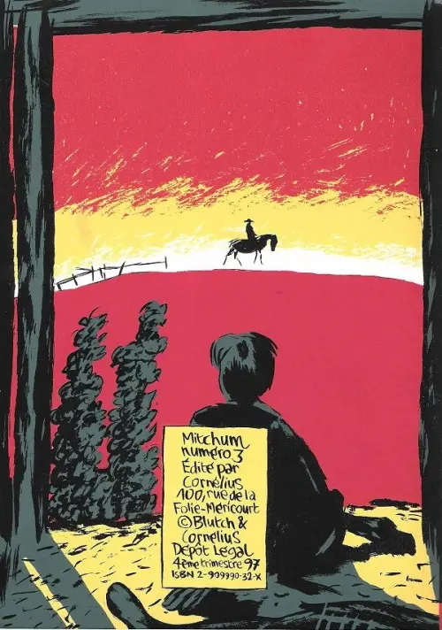 Verso de l'album Mitchum numéro 3