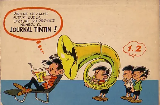 Verso de l'album Modeste et Pompon Tome 1 Ha ! ha ! ha ! ha ! ha !