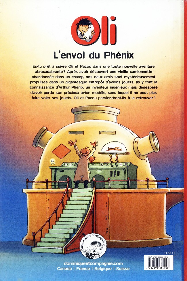 Verso de l'album Oli Tome 2 L'envol du Phénix