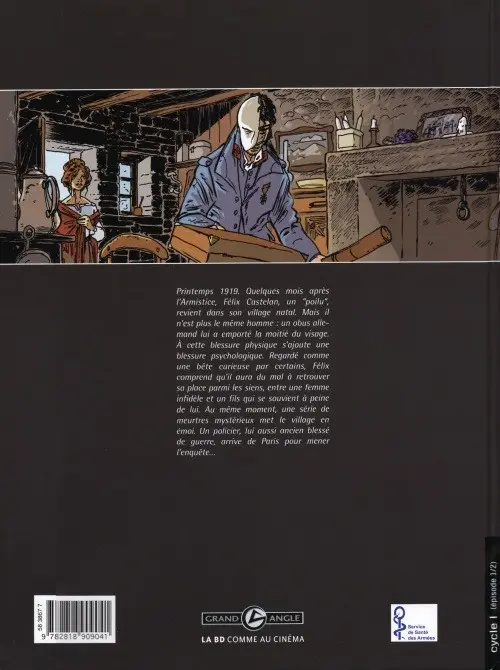 Verso de l'album Pour un peu de bonheur Tome 1 Félix