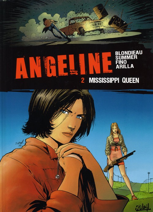 Couverture de l'album Angeline Tome 2 Mississippi Queen