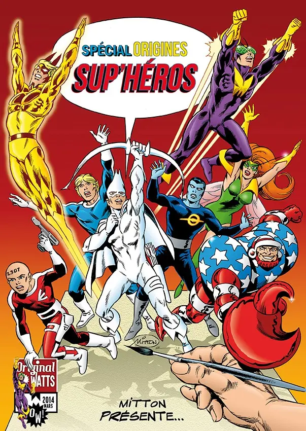 Couverture de l'album Spécial Origines Sup' Héros