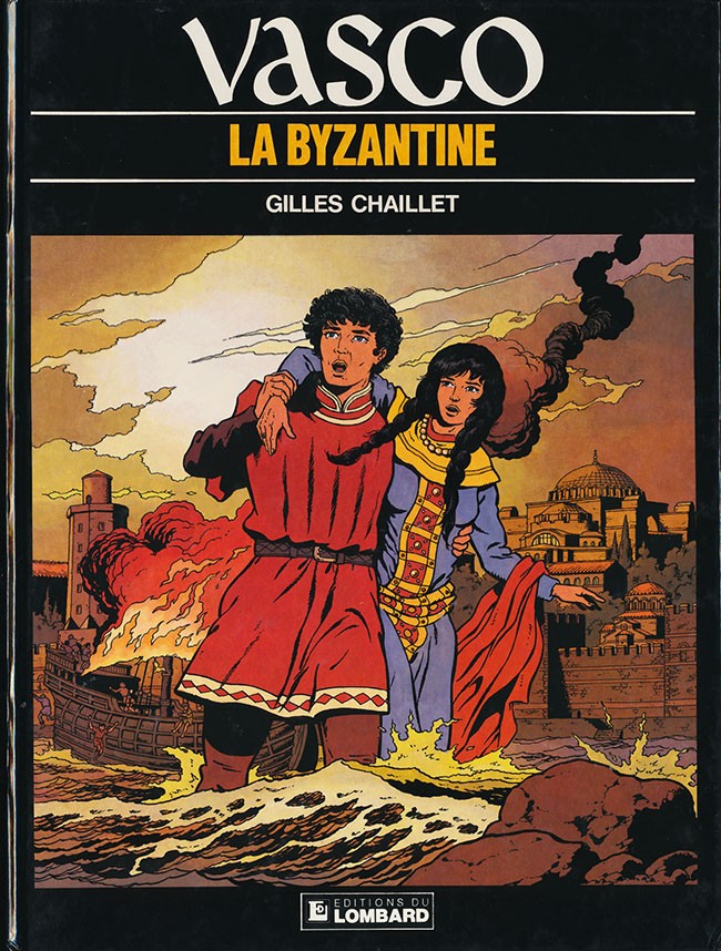 Couverture de l'album Vasco Tome 3 La Byzantine