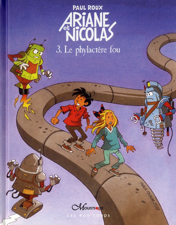 Couverture de l'album Ariane et Nicolas Tome 3 Le phylactère fou