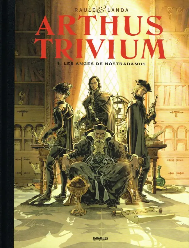 Couverture de l'album Arthus Trivium Tome 1 Les anges de Nostradamus
