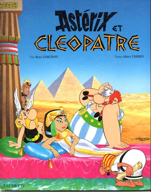 Couverture de l'album Astérix Tome 6 Astérix et Cléopâtre