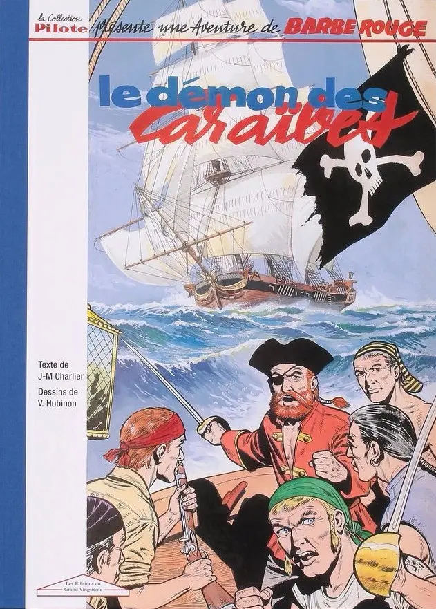 Couverture de l'album Barbe-Rouge Tome 1 Le démon des Caraïbes