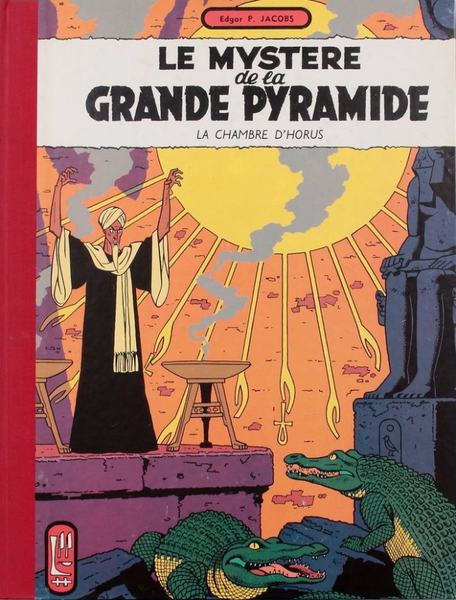 Couverture de l'album Blake et Mortimer Tome 4 Le Mystère de la Grande Pyramide - La Chambre d'Horus