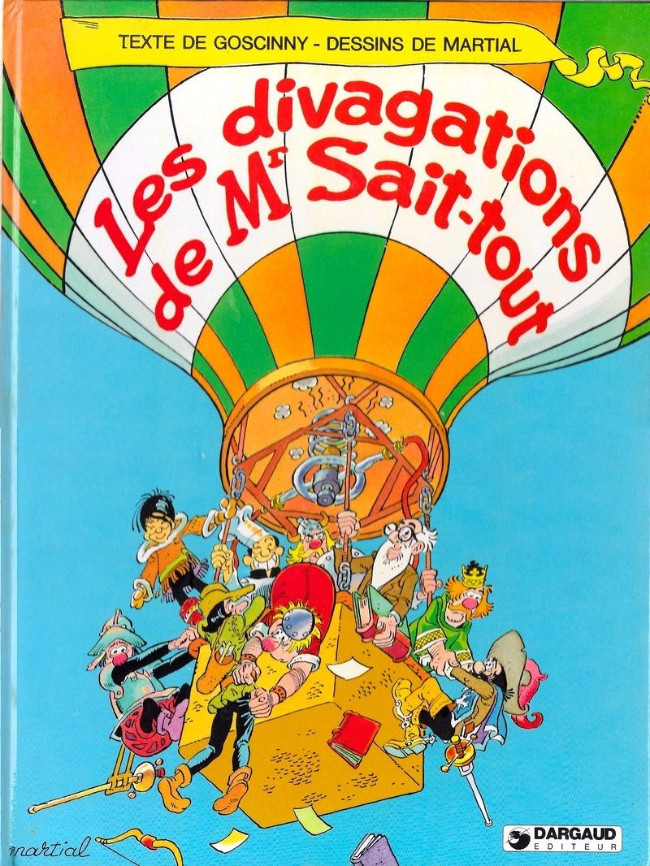 Couverture de l'album Les Divagations de Mr Sait-Tout