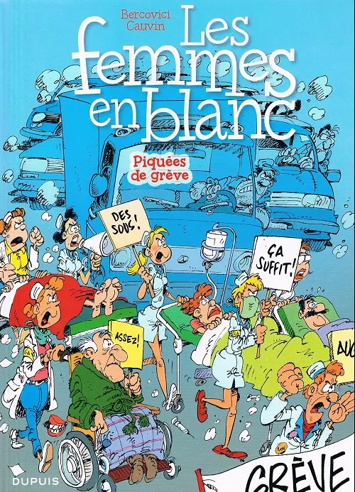 Couverture de l'album Les Femmes en Blanc Tome 9 Piquées de grève