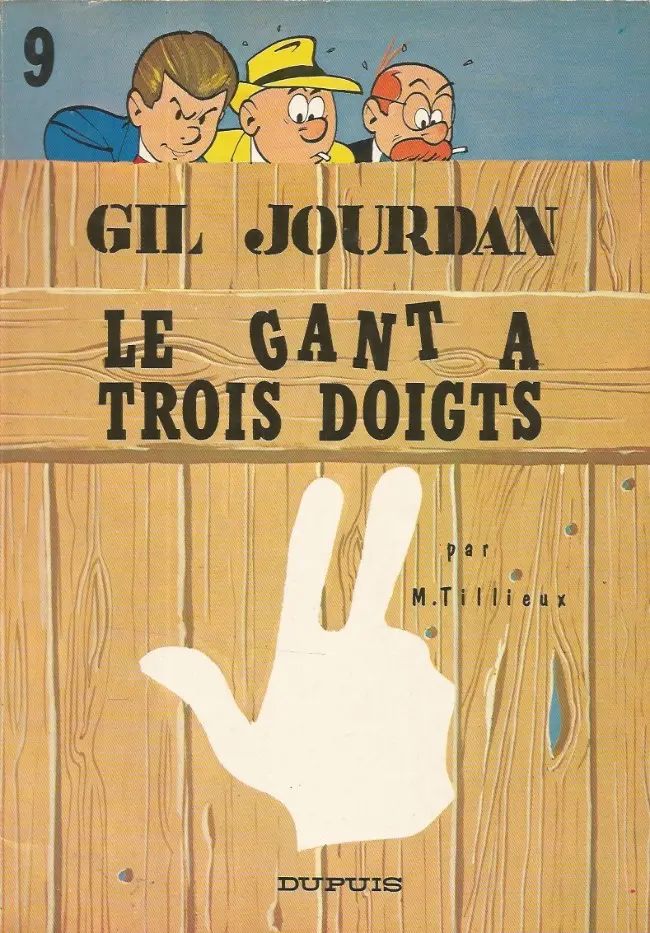 Couverture de l'album Gil Jourdan Tome 9 Le gant à trois doigts