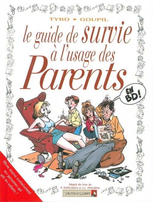 Couverture de l'album Le Guide Tome 5 Le guide de survie à l'usage des parents
