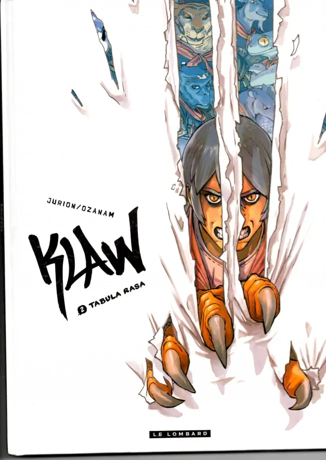 Couverture de l'album Klaw Tome 2 Tabula rasa