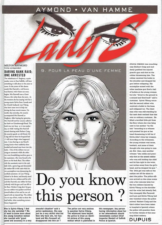 Couverture de l'album Lady S. Tome 9 Pour la peau d'une femme