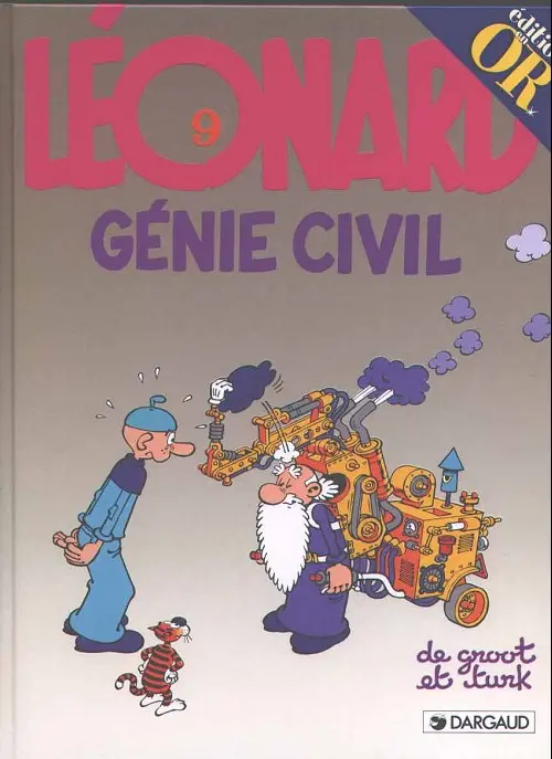 Couverture de l'album Léonard Tome 9 Génie civil