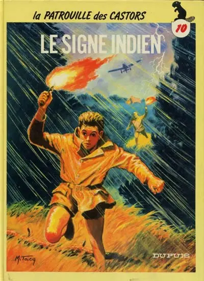 Couverture de l'album La Patrouille des Castors Tome 10 Le signe indien