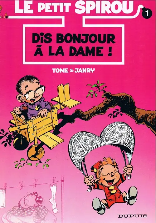 Couverture de l'album Le Petit Spirou Tome 1 Dis bonjour à la dame!