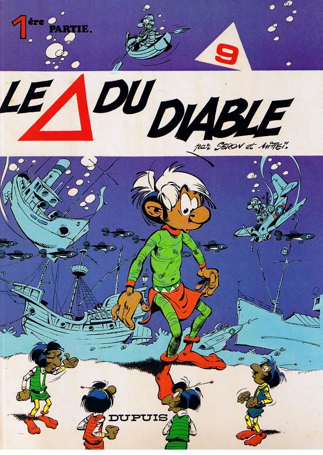 Couverture de l'album Les Petits hommes Tome 9 Le triangle du diable