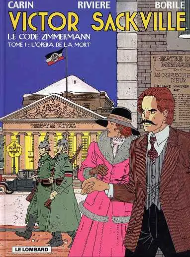 Couverture de l'album Victor Sackville Tome 1 Le code Zimmermann - L'opéra de la mort