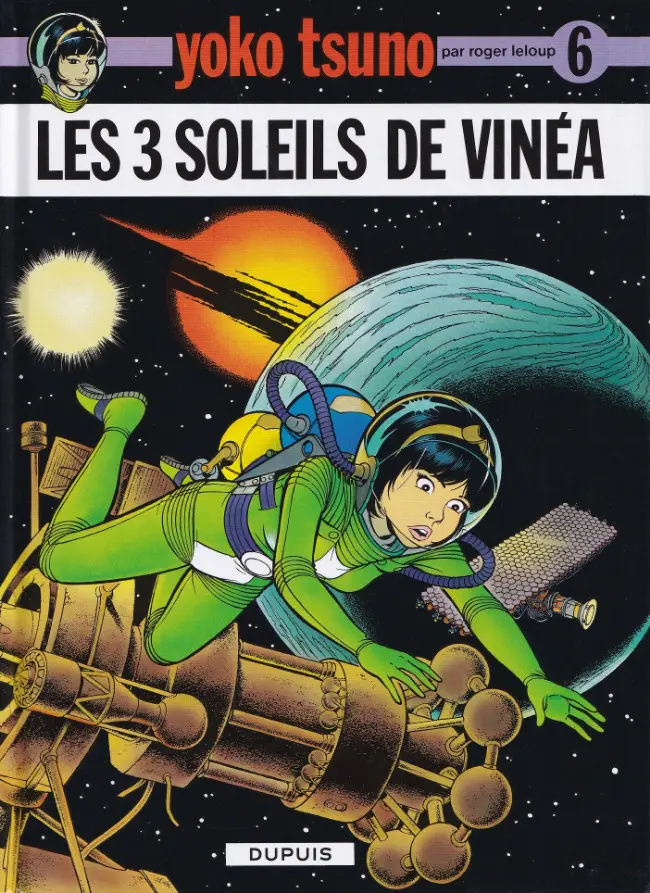 Couverture de l'album Yoko Tsuno Tome 6 Les 3 soleils de Vinéa