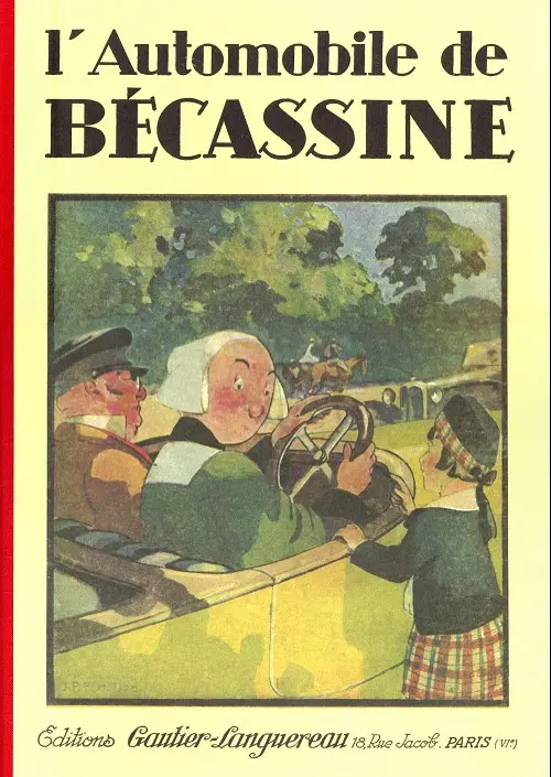 Couverture de l'album Bécassine Tome 12 L'Automobile de Bécassine