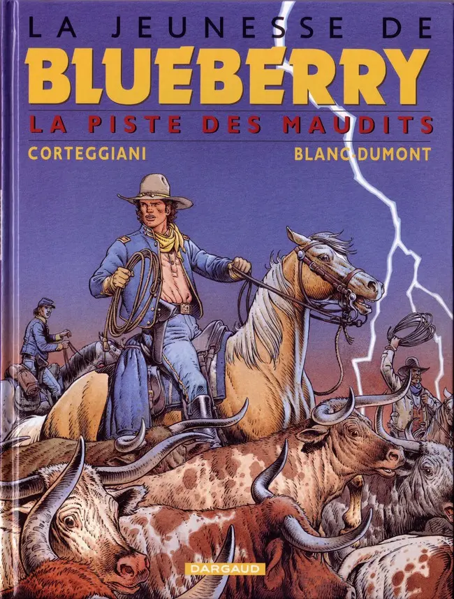 Couverture de l'album La Jeunesse de Blueberry Tome 11 La piste des maudits