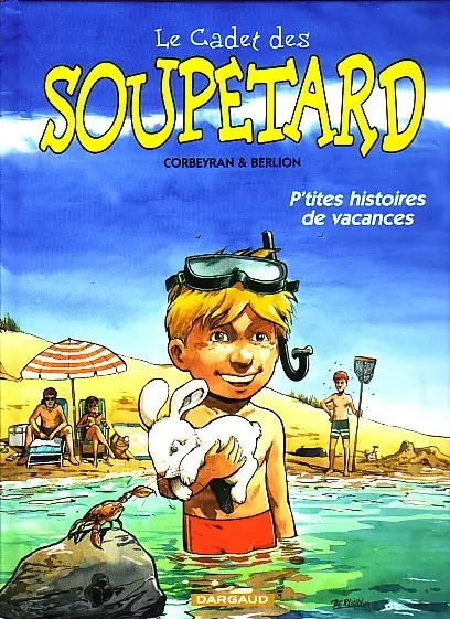 Couverture de l'album Le Cadet des Soupetard P'tites histoires de vacances